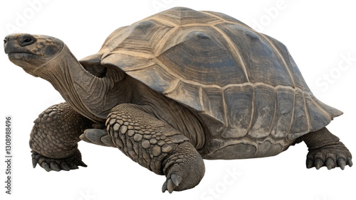 Wallpaper Mural A majestic Aldabra giant tortoise isolated on white. Suitable for marketing or business purposes. PNG file Torontodigital.ca