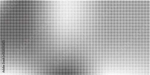 Latar belakang gradien halftone grunge. Wallpaper pasir putih dan hitam. Hamparan komik bergaya anime atau manga. Template bertekstur desain grafis vektor