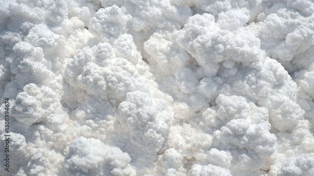 Fototapeta premium Close Up of a Soft White Cloud Against a Bright Blue Sky Mood