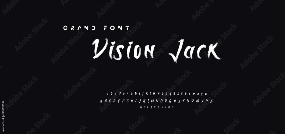 Lettering font isolated on black background. Texture alphabet in street art and graffiti style. Grunge and dirty effect. Vector brush letters. Lettering font isolated on black background. Texture alphabet in street art and graffiti style. Grunge and dirty effect. Vector brush letters.