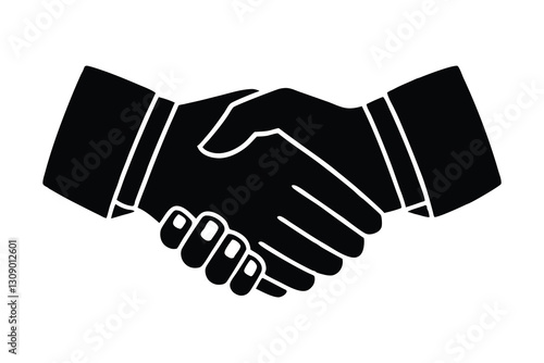 handshake vector illustration