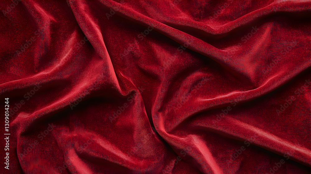 Fototapeta premium fabric with subtle creases and a rich, luxurious texture 