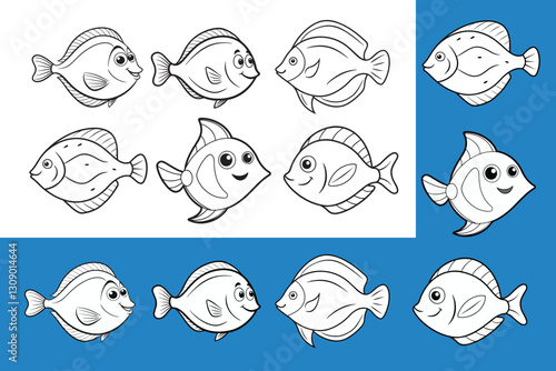 Fisht Vector Art Set