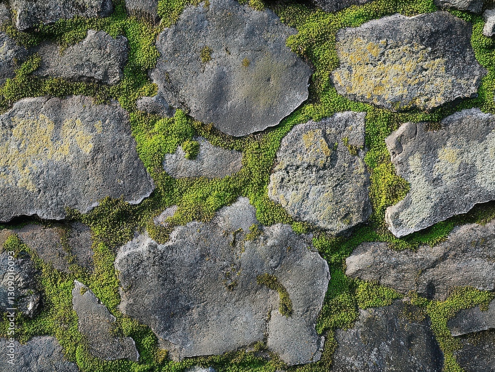 Mossy Stone Surface with Natural Texture
Mossy Stone Surface with Natural Texture