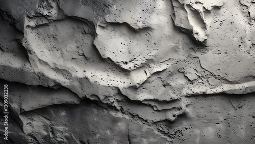 Concrete Texture Background, Rough and Realistic, High-Resolution Close-Up