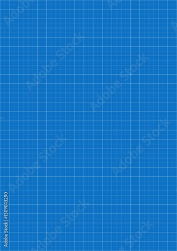 Graph paper background blueprint