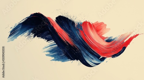 Dynamic abstract art design studio digital creation modern eye-level vibrant expression