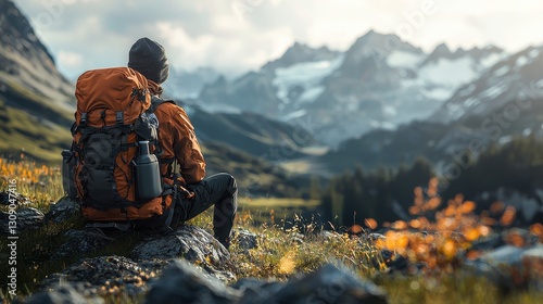 Wallpaper Mural Adventure hiking in the mountains nature photography scenic view outdoor exploration Torontodigital.ca