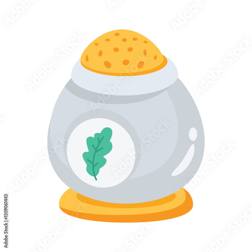 A handy 3d style icon of fertilizer bag