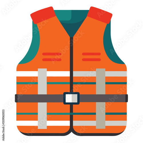life jacket vector
