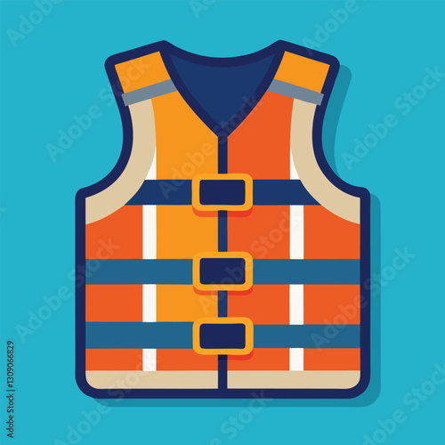 life jacket vector