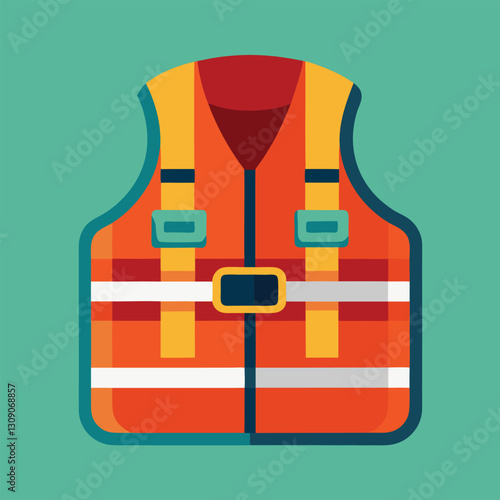 life jacket vector