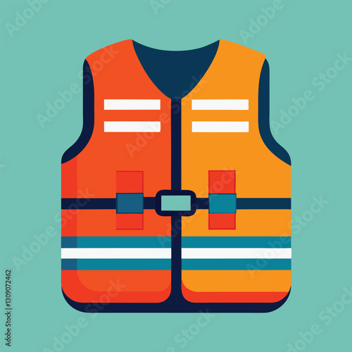 life jacket vector