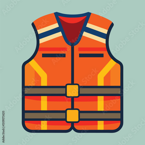 life jacket vector