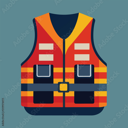 life jacket vector