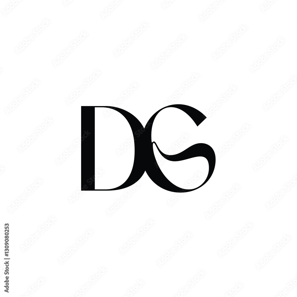 DG monogram logo design letter text name symbol monochrome logotype alphabet character simple logo DG monogram logo design letter text name symbol monochrome logotype alphabet character simple logo