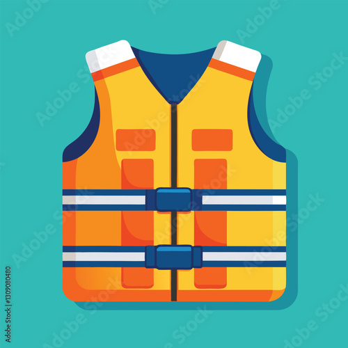 life jacket vector