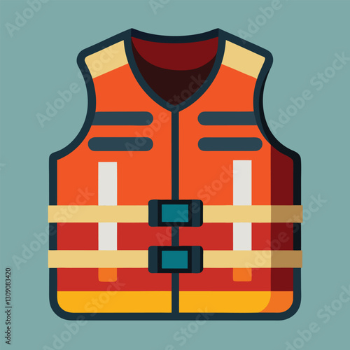 life jacket vector