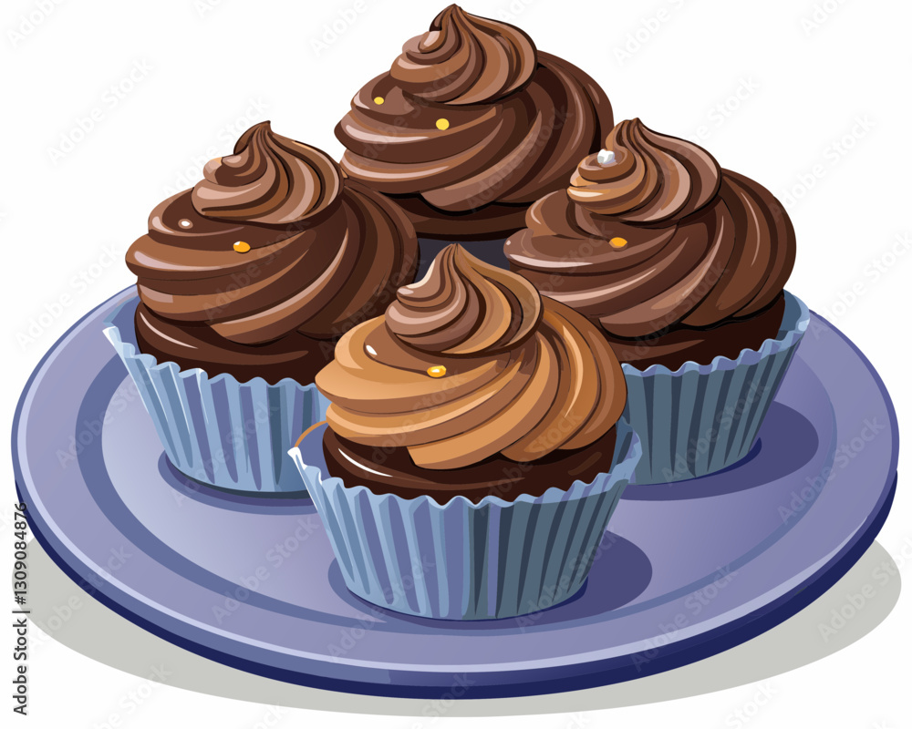 Delicious Chocolate Cupcakes Ready to Indulge Delicious Chocolate Cupcakes Ready to Indulge