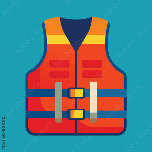 life jacket vector