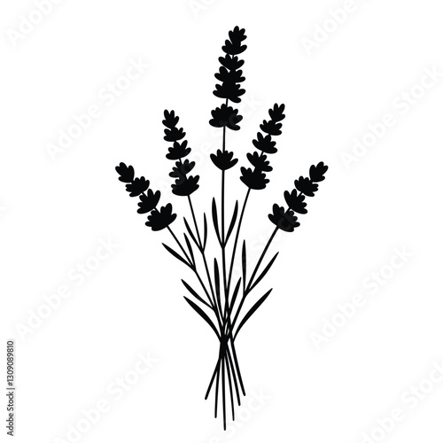 black and white flowers
