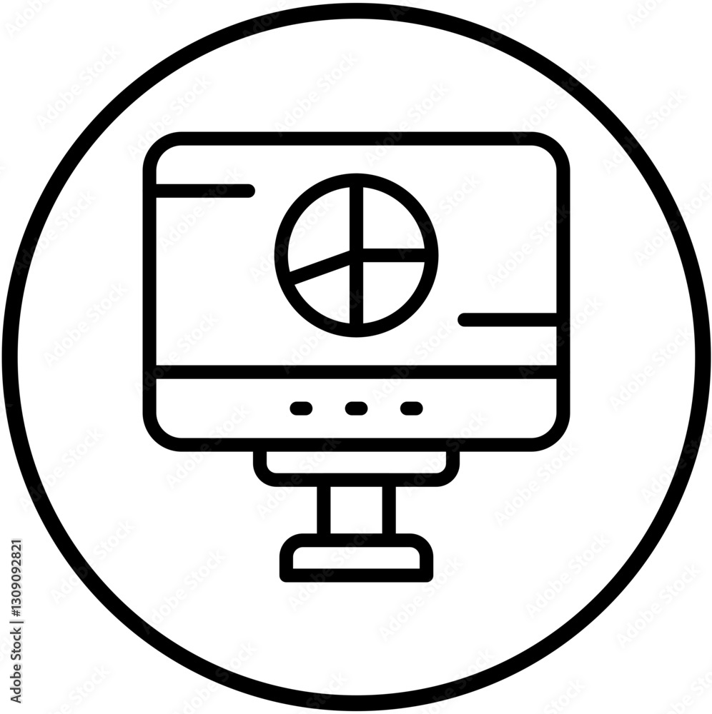 Vector Design Visualization Icon Style Vector Design Visualization Icon Style