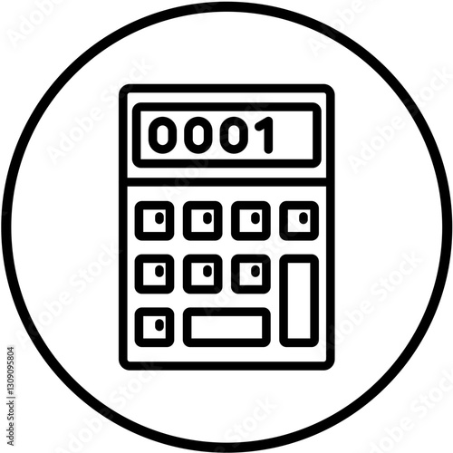 Vector Design Calculator Icon Style