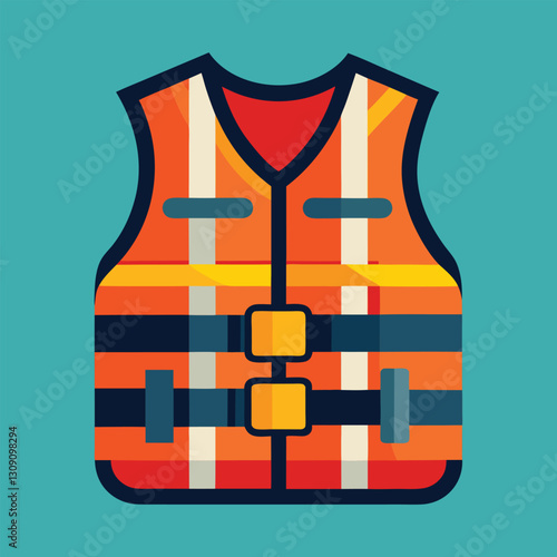 life jacket vector