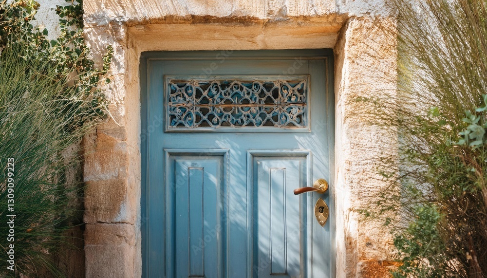 Fototapeta premium Charming Door with Rustic Vibes 