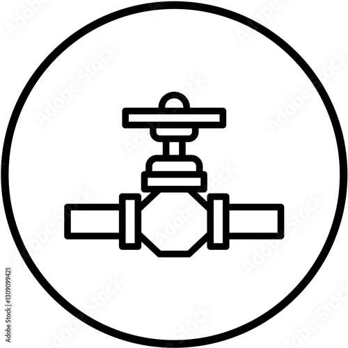 Vector Design Valve Icon Style
