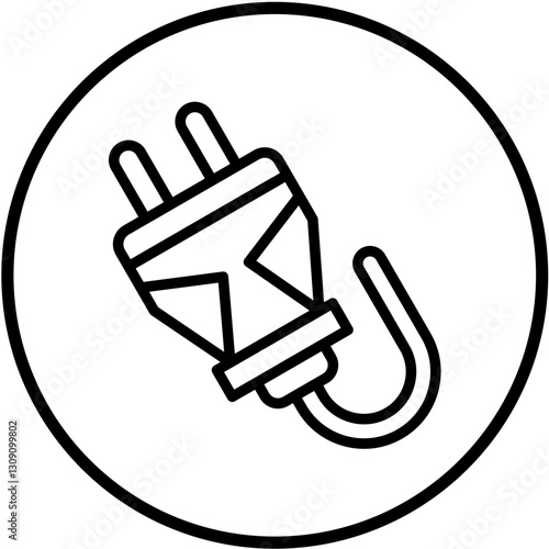 Vector Design Plug Icon Style