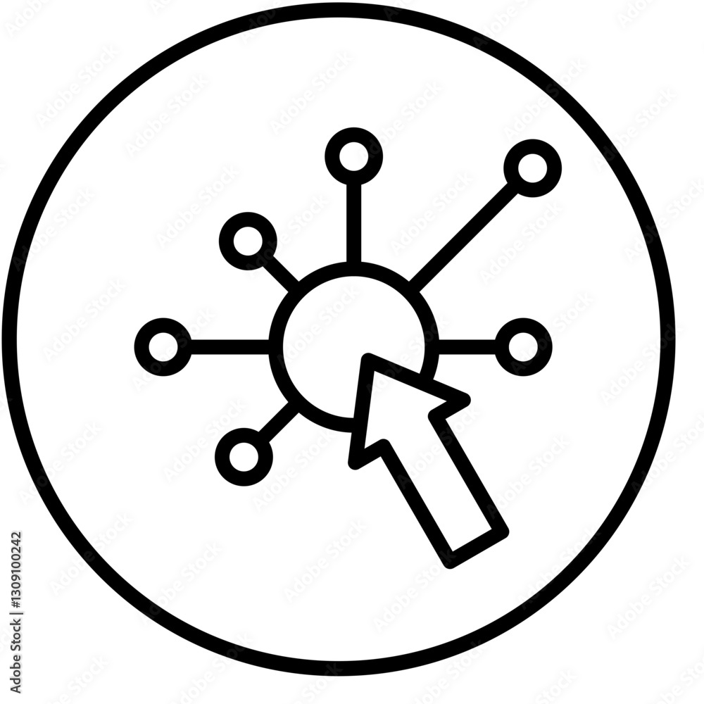 Vector Design Interact Icon Style Vector Design Interact Icon Style