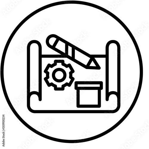 Vector Design Prototyping Icon Style