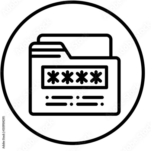 Vector Design Phishing Icon Style