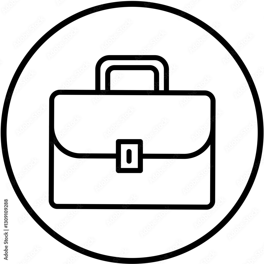 Vector Design Briefcase Icon Style Vector Design Briefcase Icon Style