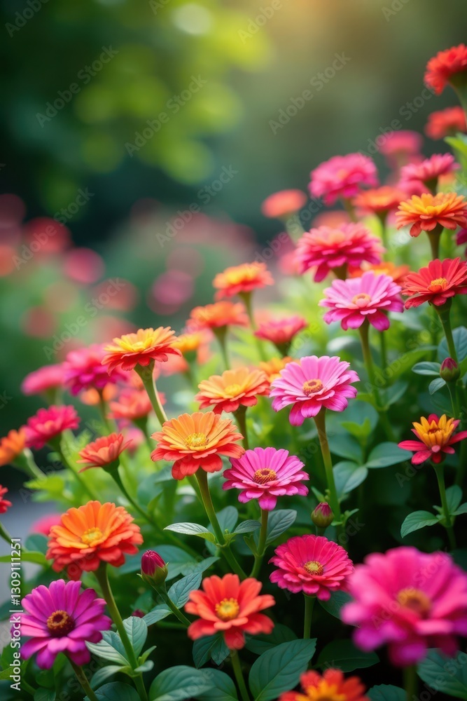 Late summer garden, profuse blooms, solid color block, blooms, lush, background Late summer garden, profuse blooms, solid color block, blooms, lush, background