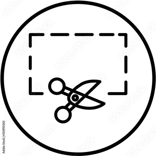 Coupon Cutter Vector Design Icon Style