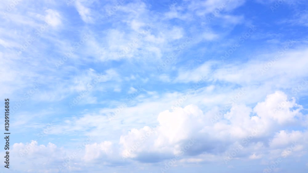 青空 タイムラプス 青空 タイムラプス
