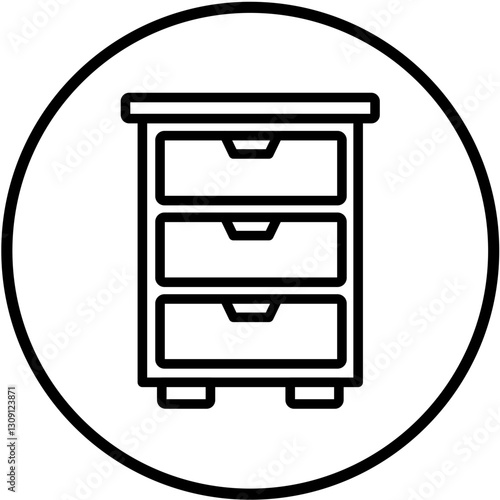 Vector Design Cupboard Icon Style