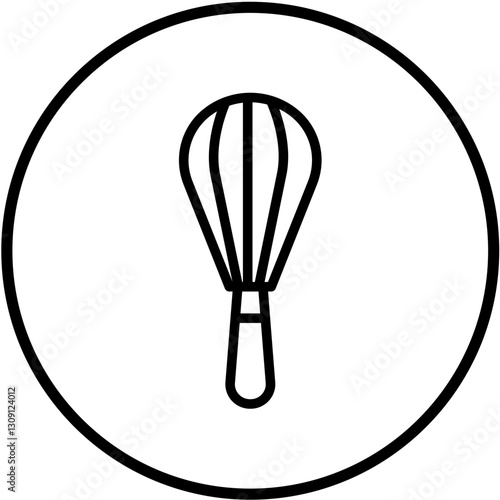 Vector Design Whisk Icon Style