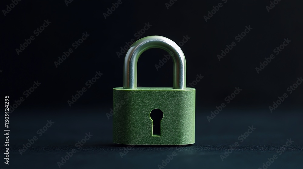 A padlock on a black background, in a simple, minimalistic style. A padlock on a black background, in a simple, minimalistic style.
