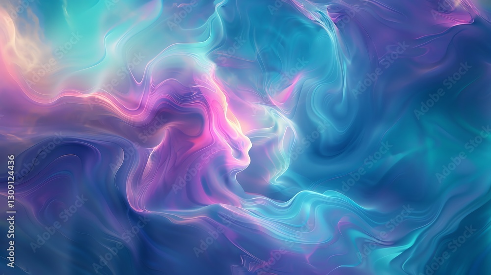 An abstract background with swirling, vibrant colors of blue, purple, and pink. An abstract background with swirling, vibrant colors of blue, purple, and pink.