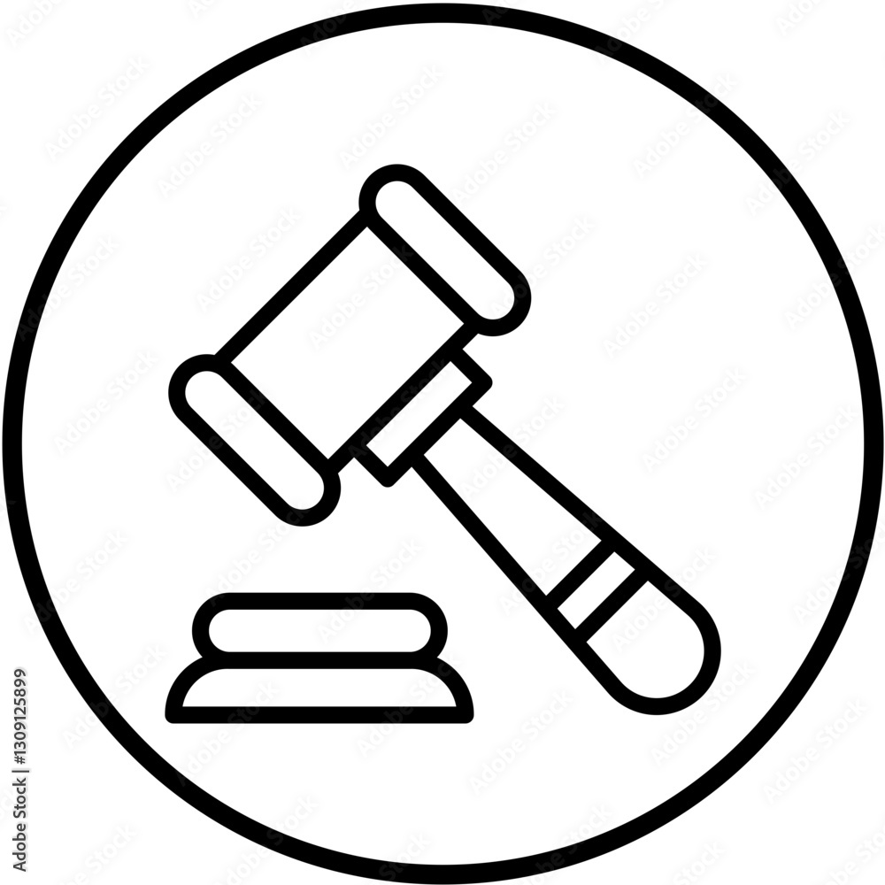 Vector Design Auction Icon Style Vector Design Auction Icon Style