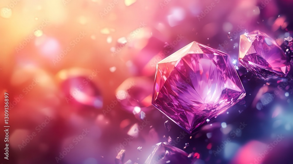 shining diamond on abstract colorful background, luxury diamond on luxury background shining diamond on abstract colorful background, luxury diamond on luxury background