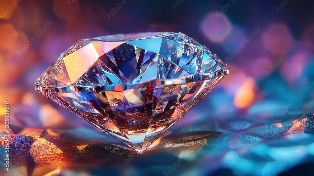 shining diamond on abstract colorful background, luxury diamond on luxury background shining diamond on abstract colorful background, luxury diamond on luxury background