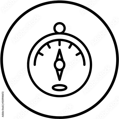 Vector Design Barometer Icon Style