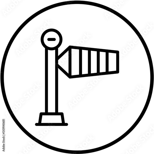 Vector Design Windsock Icon Style