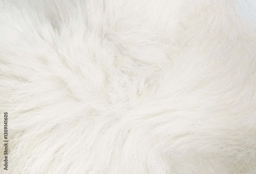 white fur texture