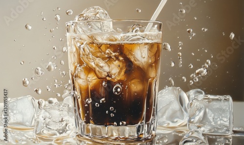 Iced Coffee with Milk and Ice