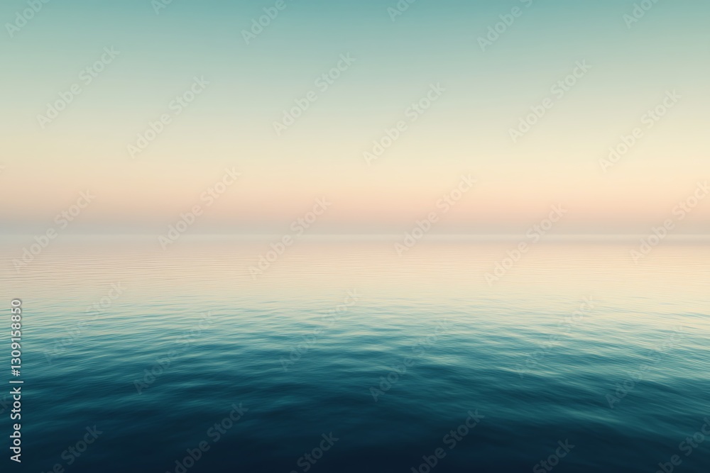 Serene Sunset Over Water Serene Sunset Over Water